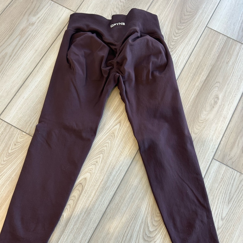 DFYNE ESPRESSO IMPACT LEGGINGS MEDIUM - Picture 2 of 4